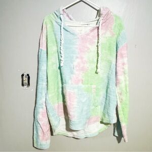 Southern Spirit Pastel Tie Dye Pullover Size XL